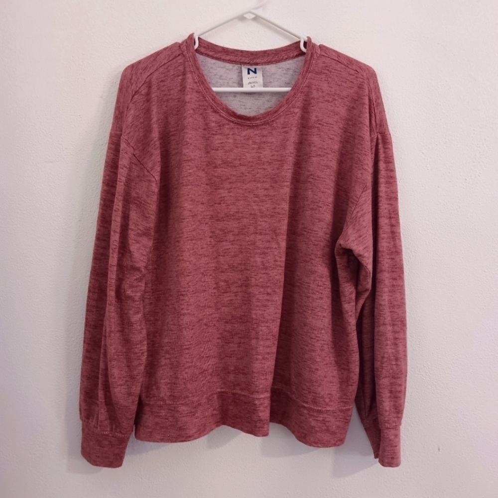 Natori mauve women's long sleeved jersey size LG